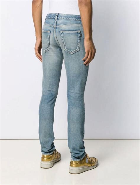 jeans yves saint laurent|saint laurent men's skinny jeans.